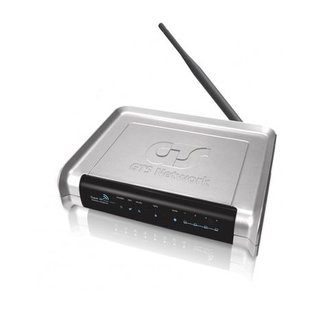GTS Network Roteador Inteligente s/ Fio 150Mbps - 78.01150AR